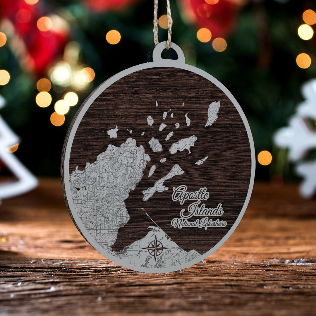 FP0764 - Apostle Islands, WI Engraved Ornament (Standard)