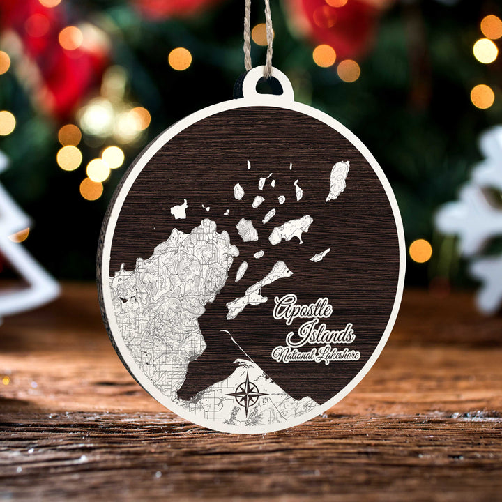 FP0764 - Apostle Islands, WI Engraved Ornament (Standard)