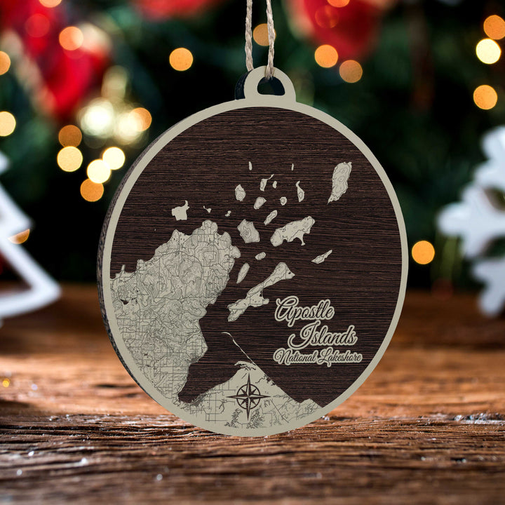 FP0764 - Apostle Islands, WI Engraved Ornament (Standard)
