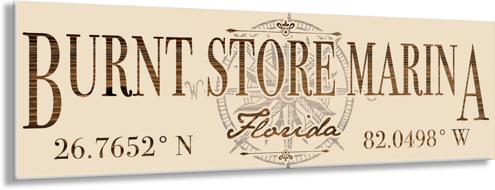 FP1661 - Burnt Store Marina, FL Engraved Stick (Standard)