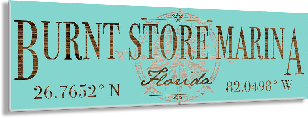 FP1661 - Burnt Store Marina, FL Engraved Stick (Standard)