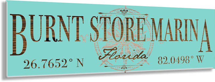 FP1661 - Burnt Store Marina, FL Engraved Stick (Standard)