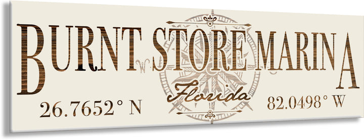 FP1661 - Burnt Store Marina, FL Engraved Stick (Standard)