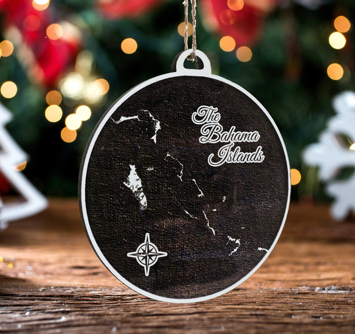 FP1010 - Bahamas Islands Engraved Ornament (Standard)