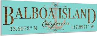 FP1829 - Balboa Island Anchor Engraved Stick (Standard)