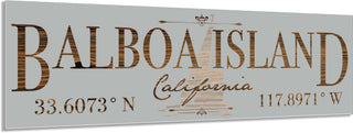 FP1829 - Balboa Island Sailboat Engraved Stick (Standard)