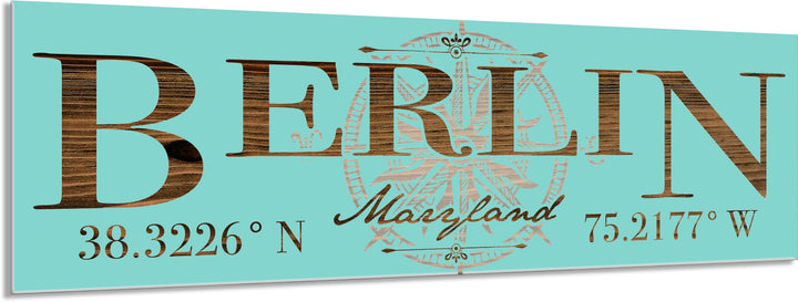 FP1263 - Berlin, MD Engraved Stick (Standard)