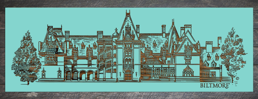 FP0188 - Biltmore Trail Engraved Panoramic (Standard)