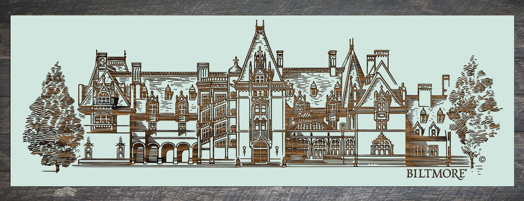 FP0188 - Biltmore Trail Engraved Panoramic (Standard)