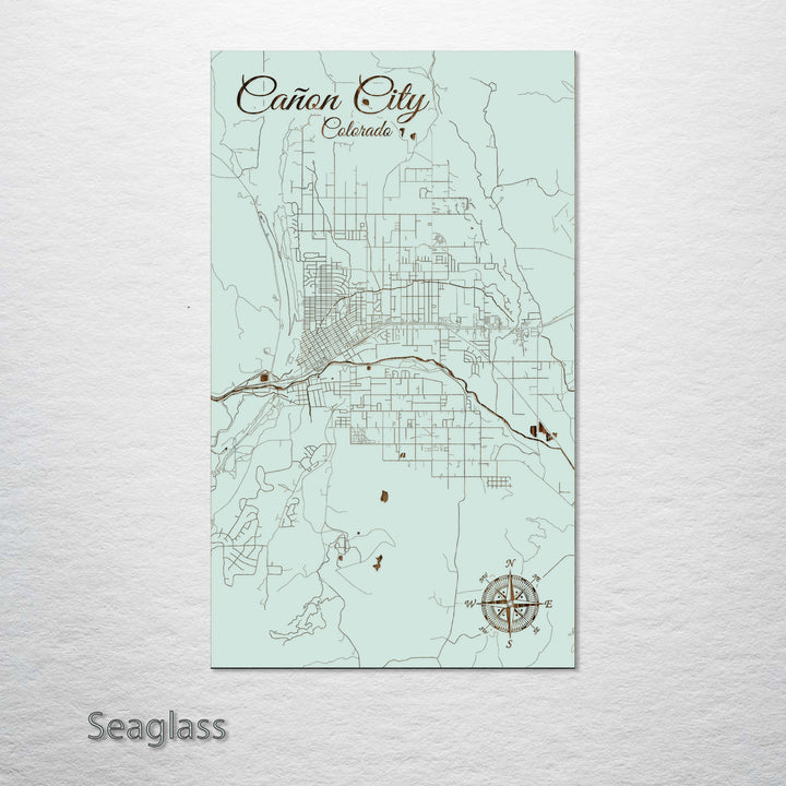 Cañon City, Colorado Street Map