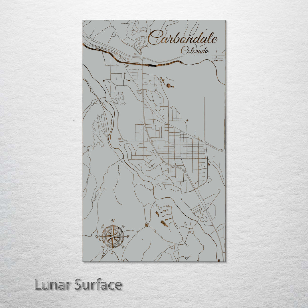 Carbondale, Colorado Street Map