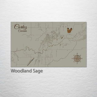 Cortez, Colorado Street Map