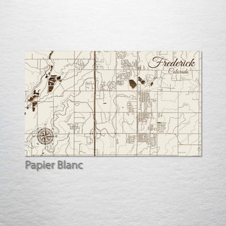 Frederick, Colorado Street Map