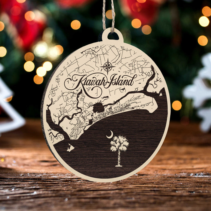 FP0736 - Kiawah Island, SC Engraved Ornament (Bronze)
