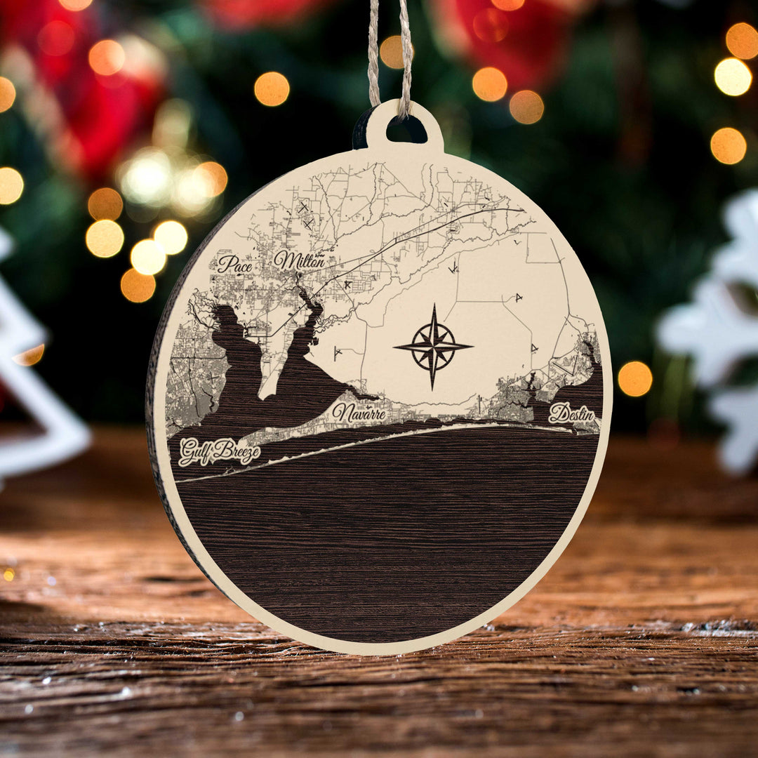 FP1153 - Pensacola Engraved Ornament (Standard)