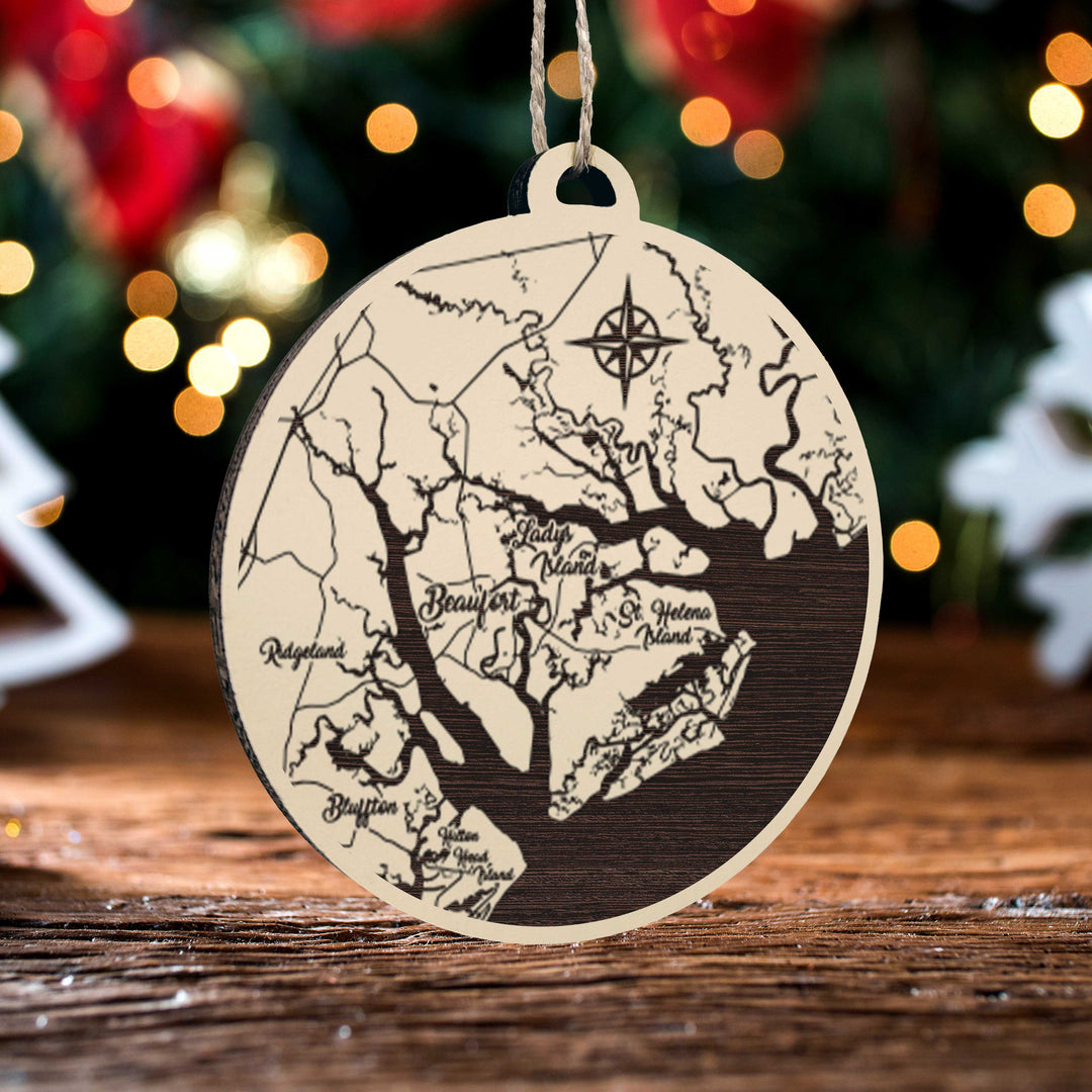 FP0618 - Beaufort, SC Engraved Ornament (Standard)