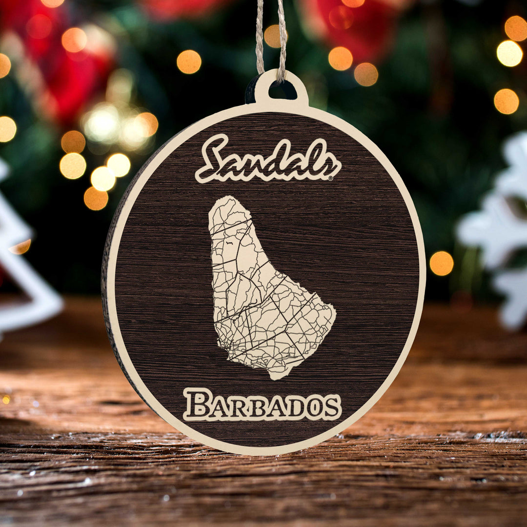 FP0699 - Sandals Barbados Engraved Ornament (Bronze)