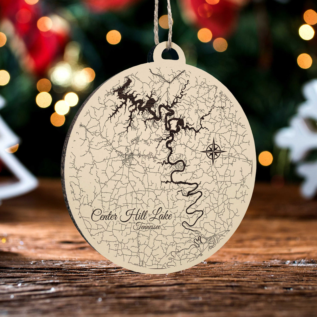 FP1589 - Center Hill Lake Engraved Ornament (Standard)