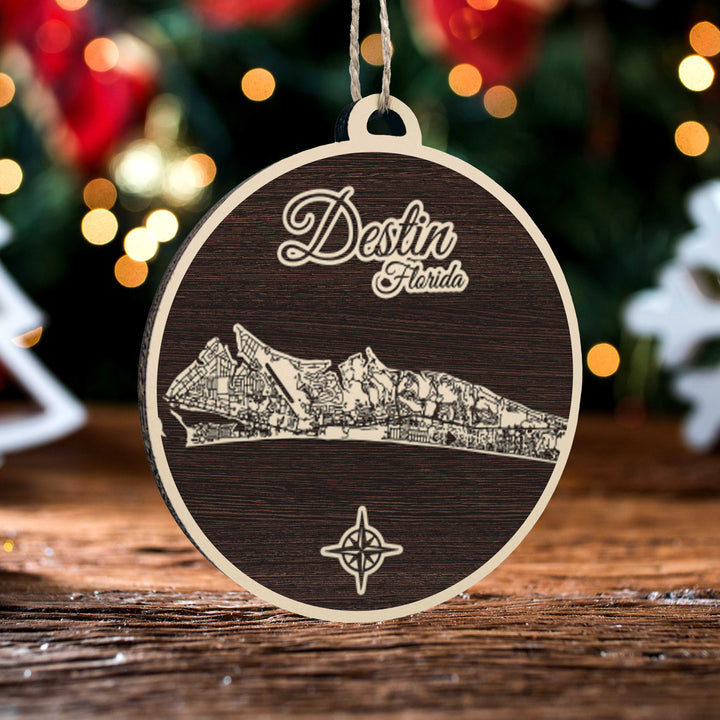 FP0772 - Destin, FL Engraved Ornament (Standard)