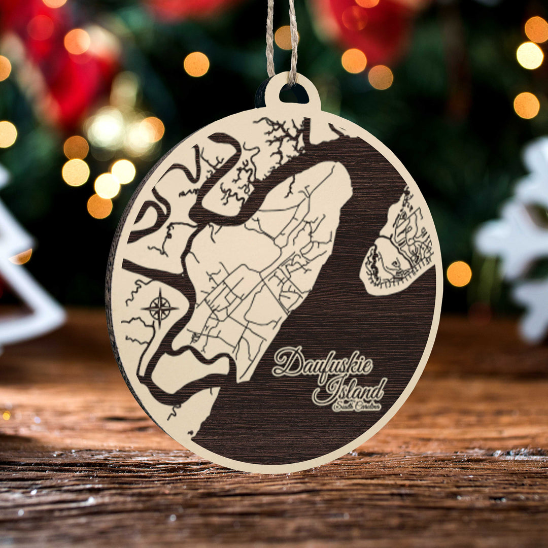 FP1418 - Daufuskie Island, SC Engraved Ornament (Standard)