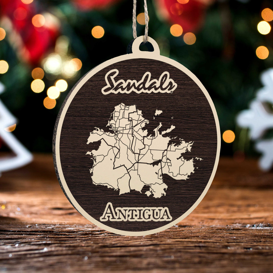 FP0699 - Sandals Antigua Engraved Ornament (Bronze)