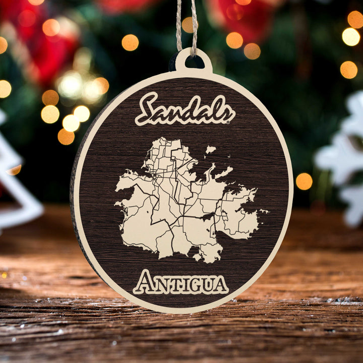 FP0699 - Sandals Antigua Engraved Ornament (Bronze)