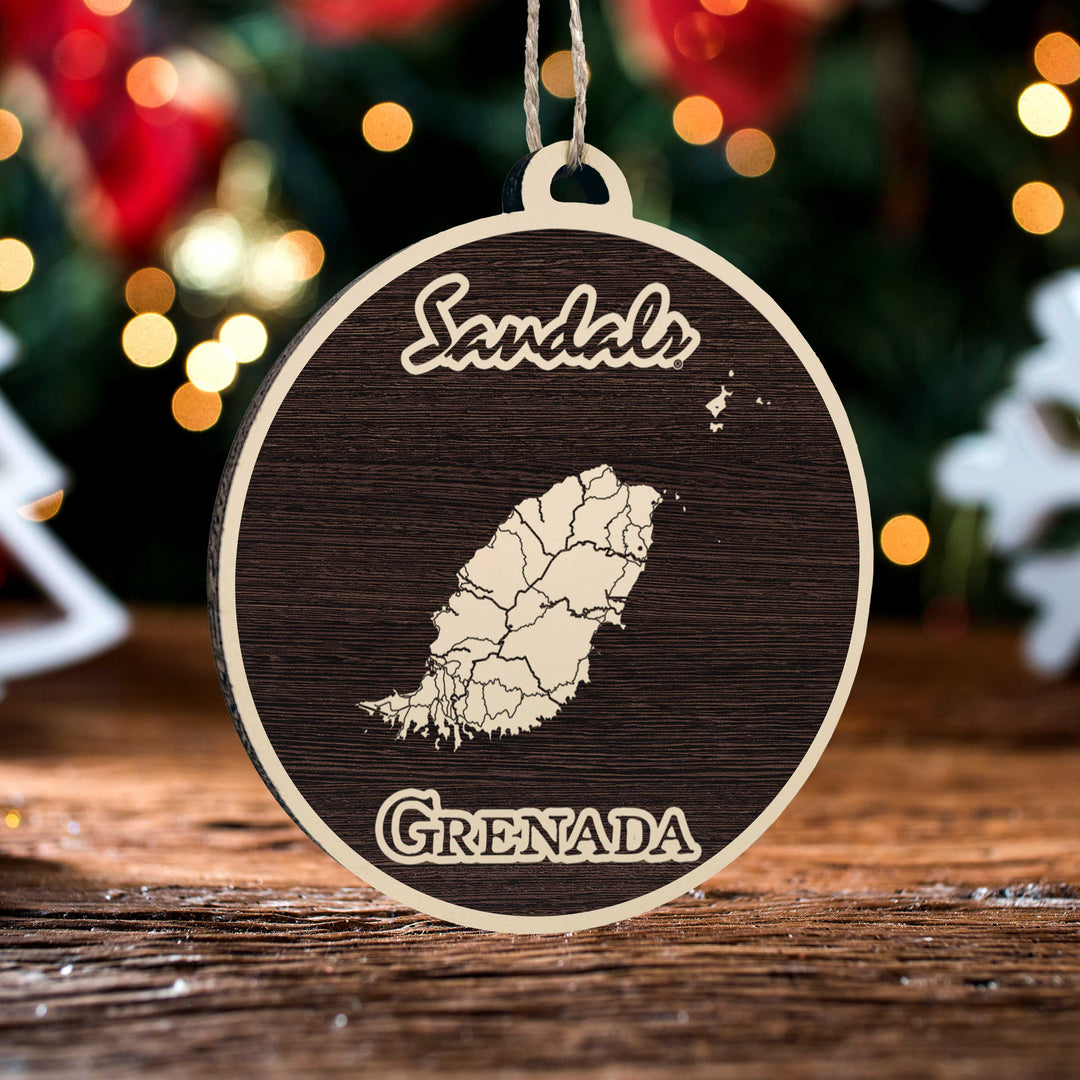 FP0699 - Sandals Grenada Engraved Ornament (Bronze)