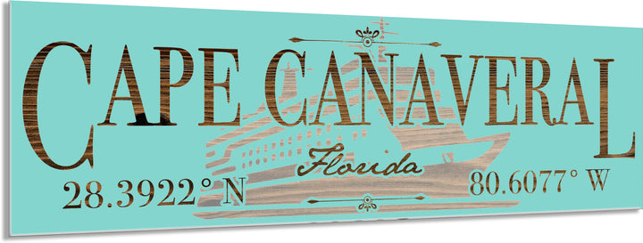 FP0025 - Cape Canaveral, FL Engraved Stick (Standard)