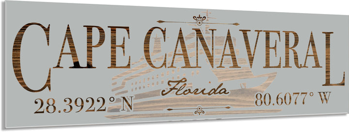 FP0025 - Cape Canaveral, FL Engraved Stick (Standard)