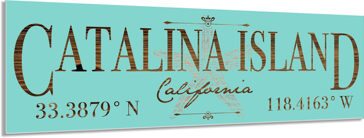 FP1654 - Catalina Island, CA Starfish Engraved Stick (Standard)