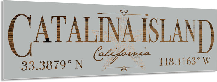 FP1654 - Catalina Island, CA Starfish Engraved Stick (Standard)