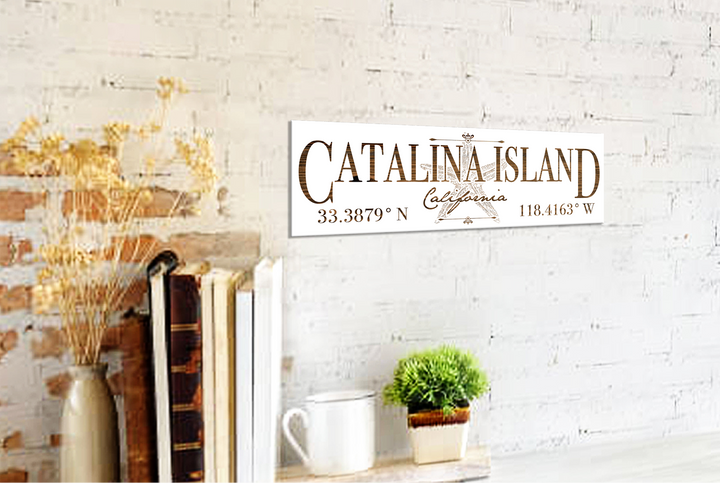 FP1654 - Catalina Island, CA Starfish Engraved Stick (Standard)