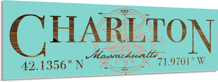 FP0805 - Charlton, MA Engraved Stick (Standard)