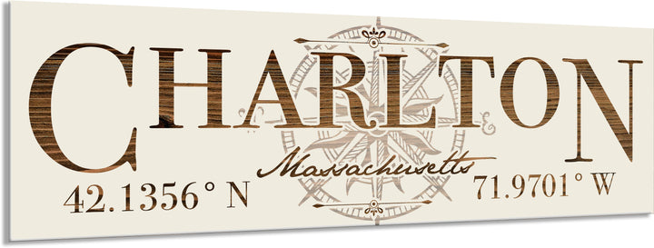 FP0805 - Charlton, MA Engraved Stick (Standard)