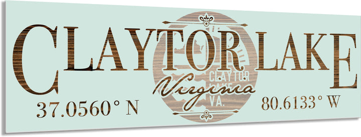 Claytor Lake, VA Engraved Stick (Standard)