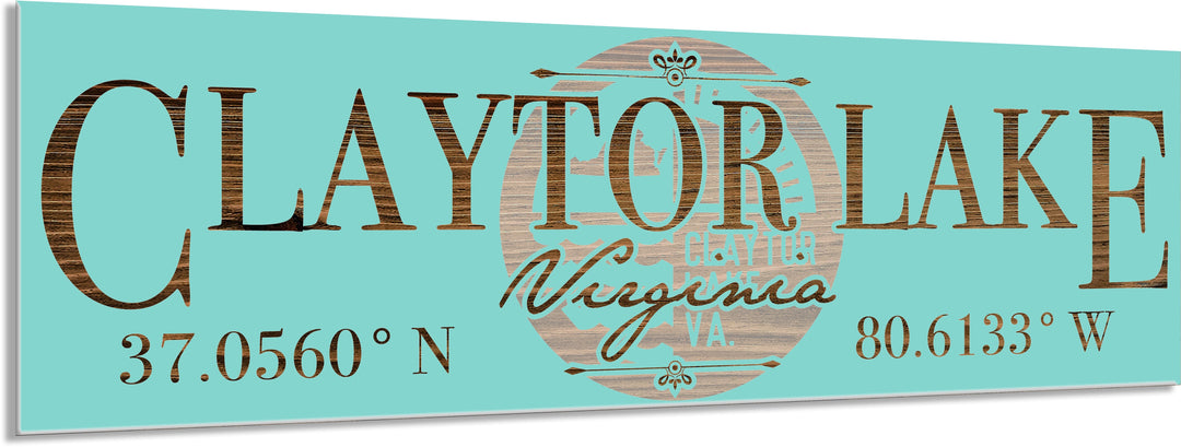 Claytor Lake, VA Engraved Stick (Standard)