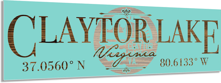 Claytor Lake, VA Engraved Stick (Standard)