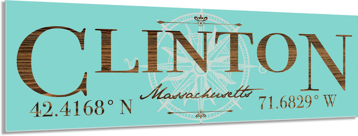 FP1039 - Clinton, MA Engraved Stick (Standard)