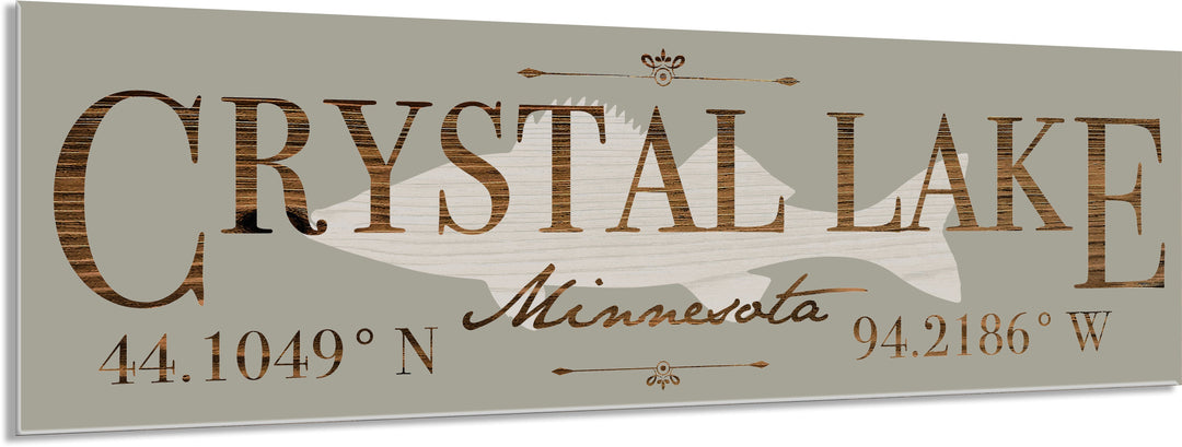 FP1412 - Crystal Lake, IN Engraved Stick (Standard)