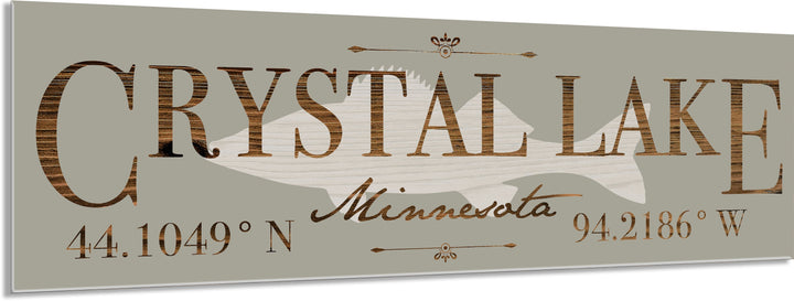 FP1412 - Crystal Lake, IN Engraved Stick (Standard)