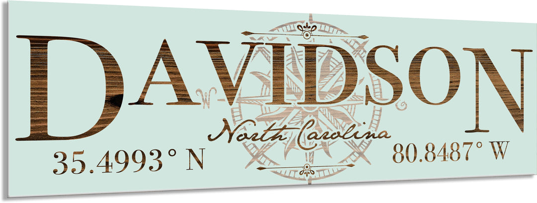 FP1665 - Davidson, NC Engraved Stick (Standard)