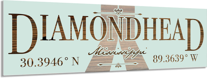 FP0874 - Diamondhead, MS Engraved Stick (Standard)