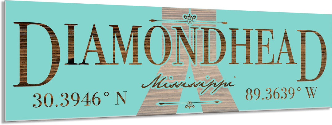 FP0874 - Diamondhead, MS Engraved Stick (Standard)