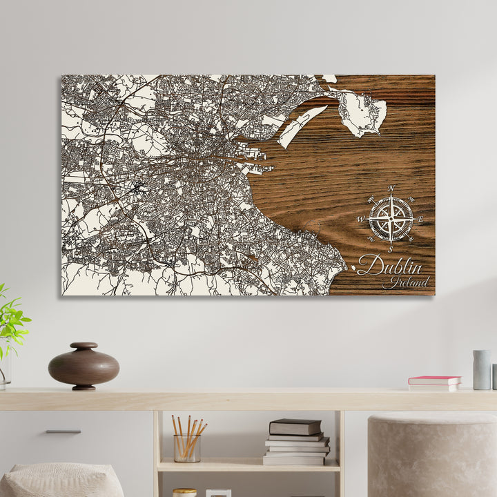 Dublin, Ireland Street Map