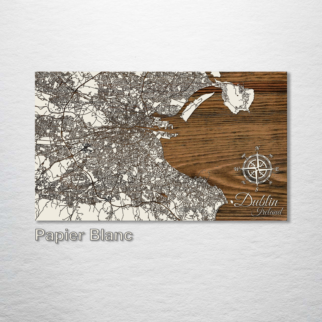 Dublin, Ireland Street Map