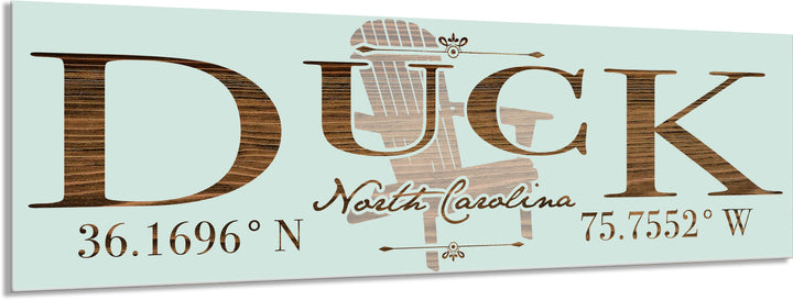 FP0778 - Duck, NC Engraved Stick (Standard)