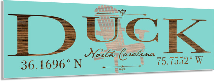 FP0778 - Duck, NC Engraved Stick (Standard)