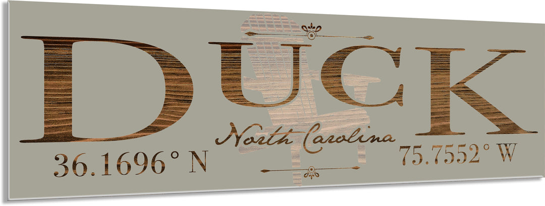 FP0778 - Duck, NC Engraved Stick (Standard)