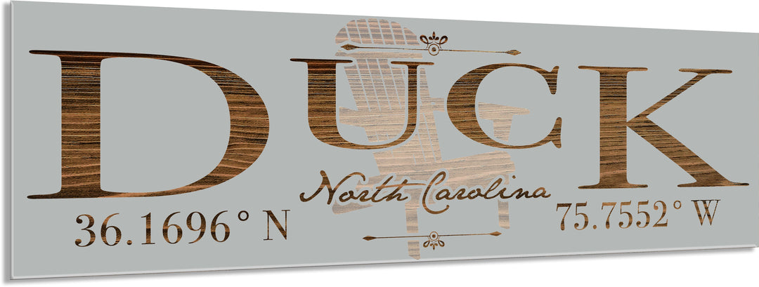 FP0778 - Duck, NC Engraved Stick (Standard)