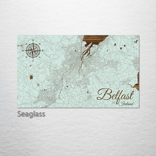 Belfast, Ireland Street Map